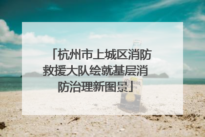 杭州市上城区消防救援大队绘就基层消防治理新图景